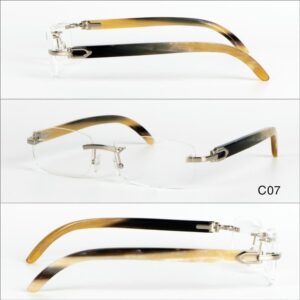 Gọng Kính Khoan Sừng Tự Nhiên Độc Bản Thủ Công Mỹ Nghệ Việt MNV