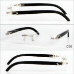 Gọng Kính Khoan Sừng Tự Nhiên Độc Bản Thủ Công Mỹ Nghệ Việt MNV