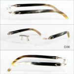 Gọng Kính Khoan Sừng Tự Nhiên Độc Bản Thủ Công Mỹ Nghệ Việt MNV