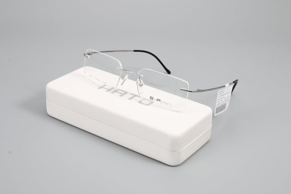 Exfash EF39210T Gọng Kính Khoan Titanium
