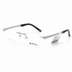 Exfash EF82273T Gọng Kính Khoan Không Viền Titanium