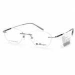 Exfash EF33214T Gọng Kính Khoan Không Viền Titanium