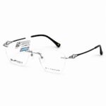 Exfash EF33252T Gọng Kính Khoan Không Viền Titanium