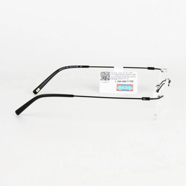 Gọng Kính Khoan Không Viền Titanium Exfash EF82274T