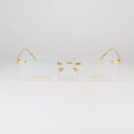 DOX D13173 Gọng Kính Khoan Không Viền Titanium Mạ Vàng 18K Chính Hãng 100% - Ảnh 10