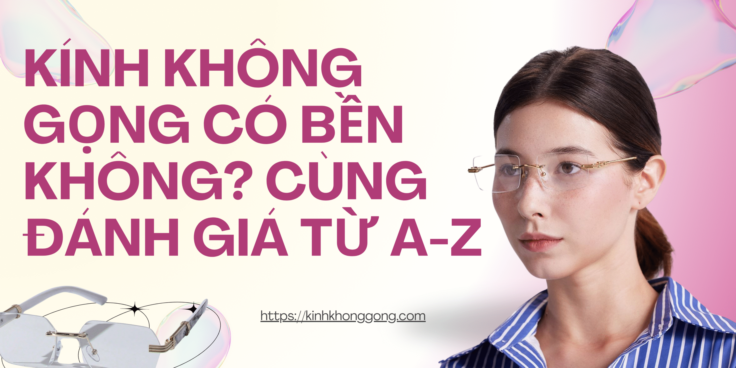 kính không gọng