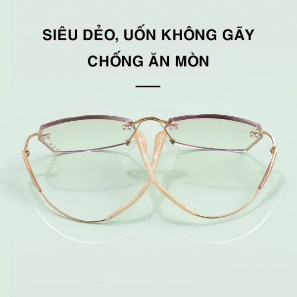 Gọng Kính Không Viền Nữ Zoson T085