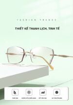 Gọng Kính Không Viền Nữ Zoson T085