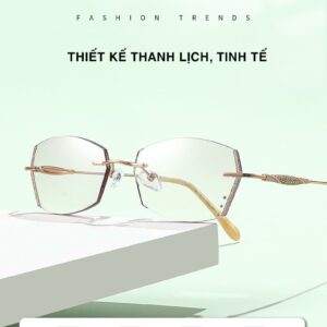 Gọng Kính Không Viền Nữ Zoson T085