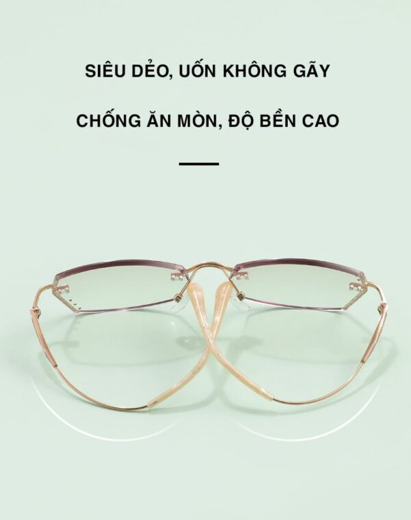 Gọng Kính Không Viền Nữ Zoson T085