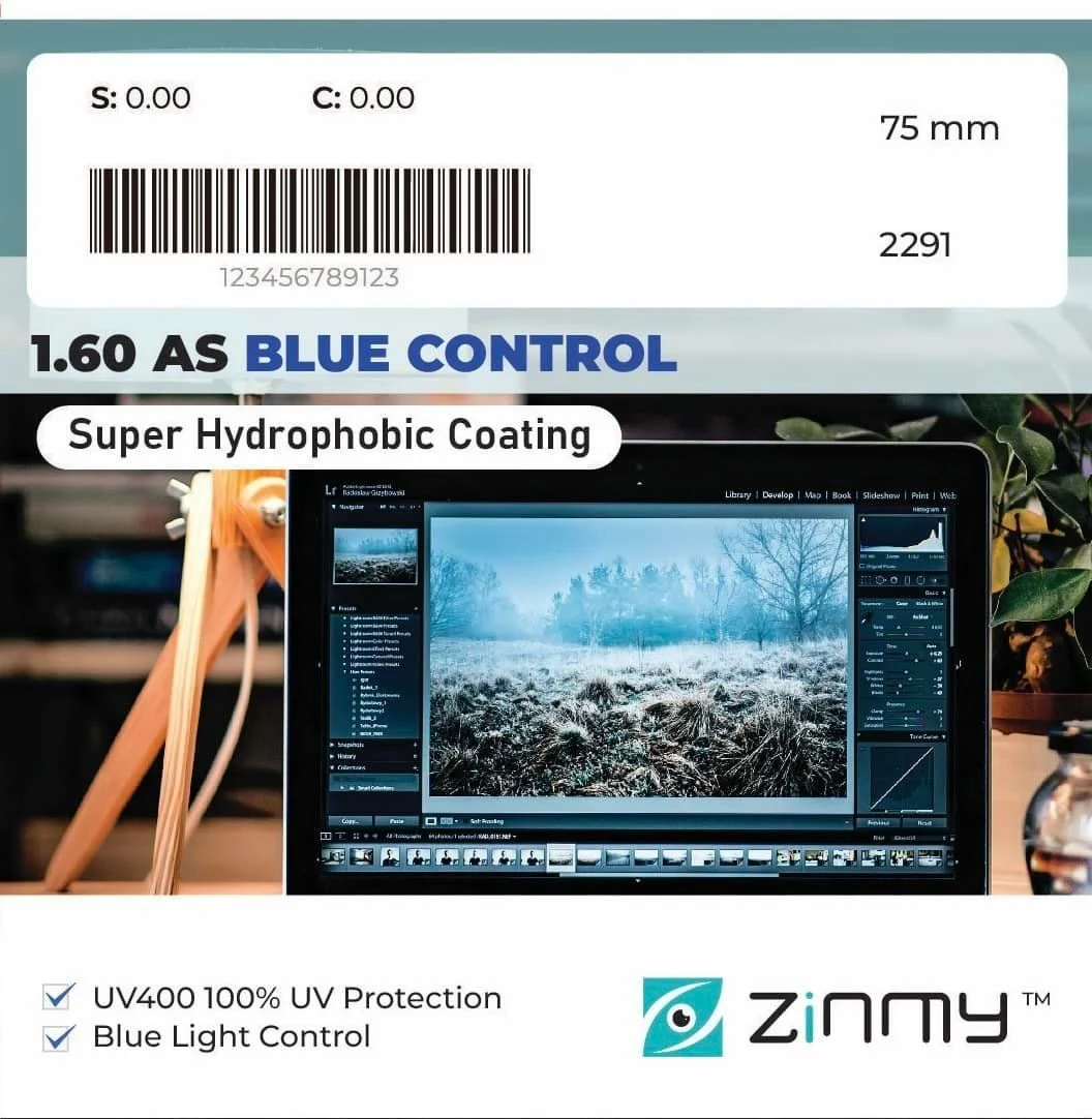 Tròng Kính Zinmy Blue Protect
