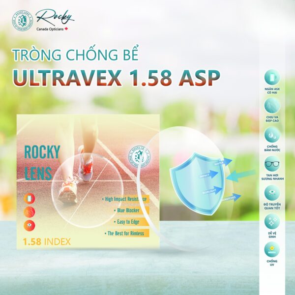 Rocky Ultravex Bluecut 1.58 Index