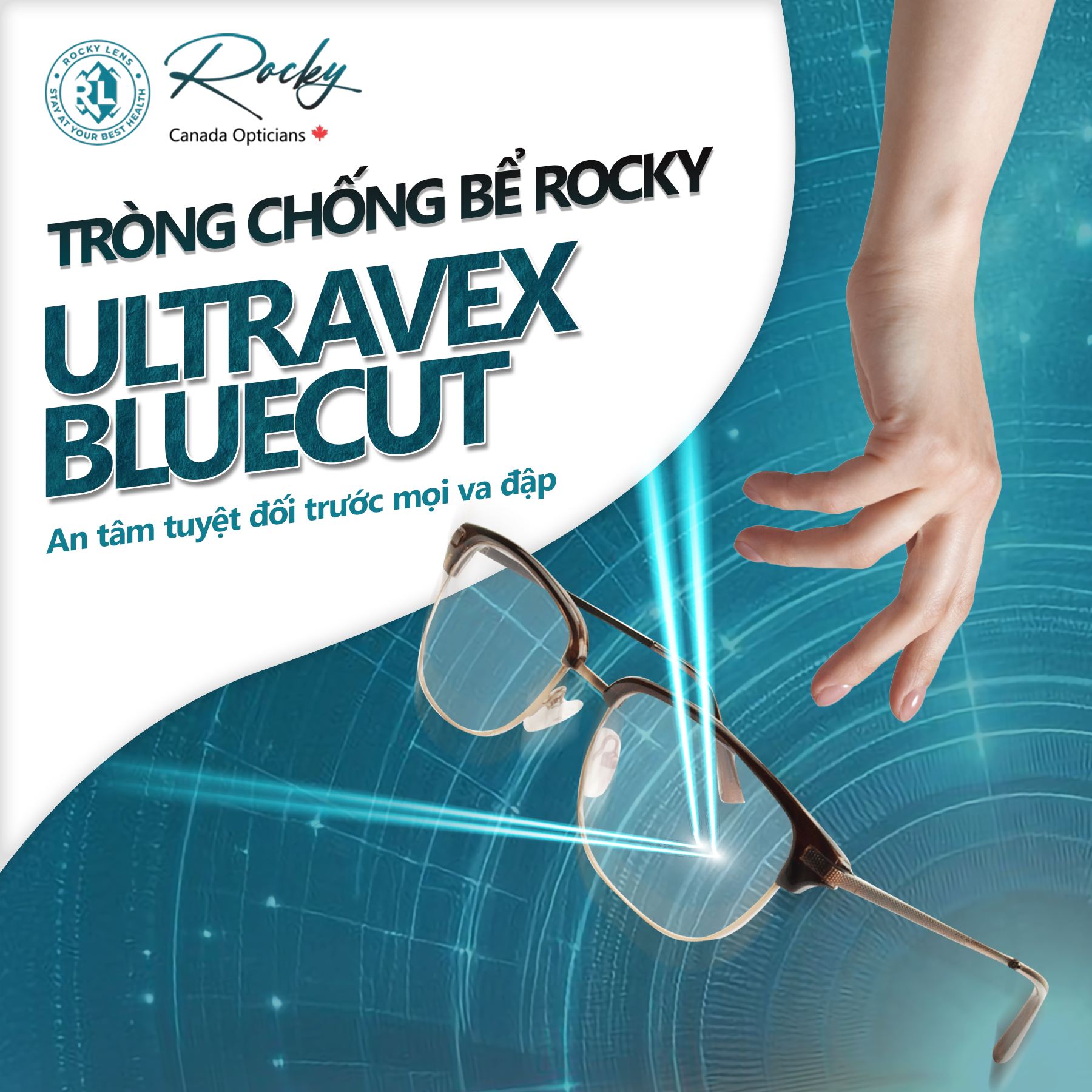 Rocky Ultravex Bluecut 1.58 Index