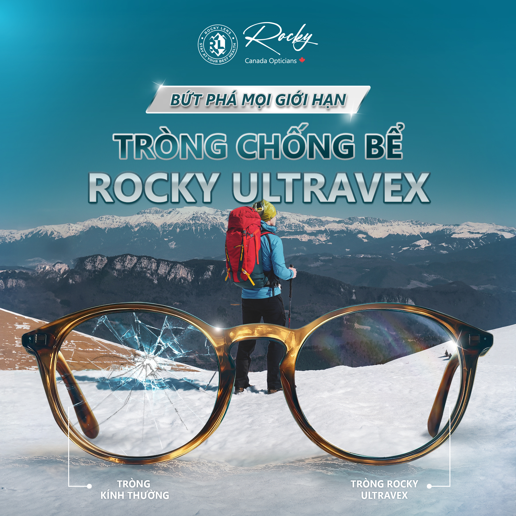 Rocky Ultravex Bluecut 1.58 Index