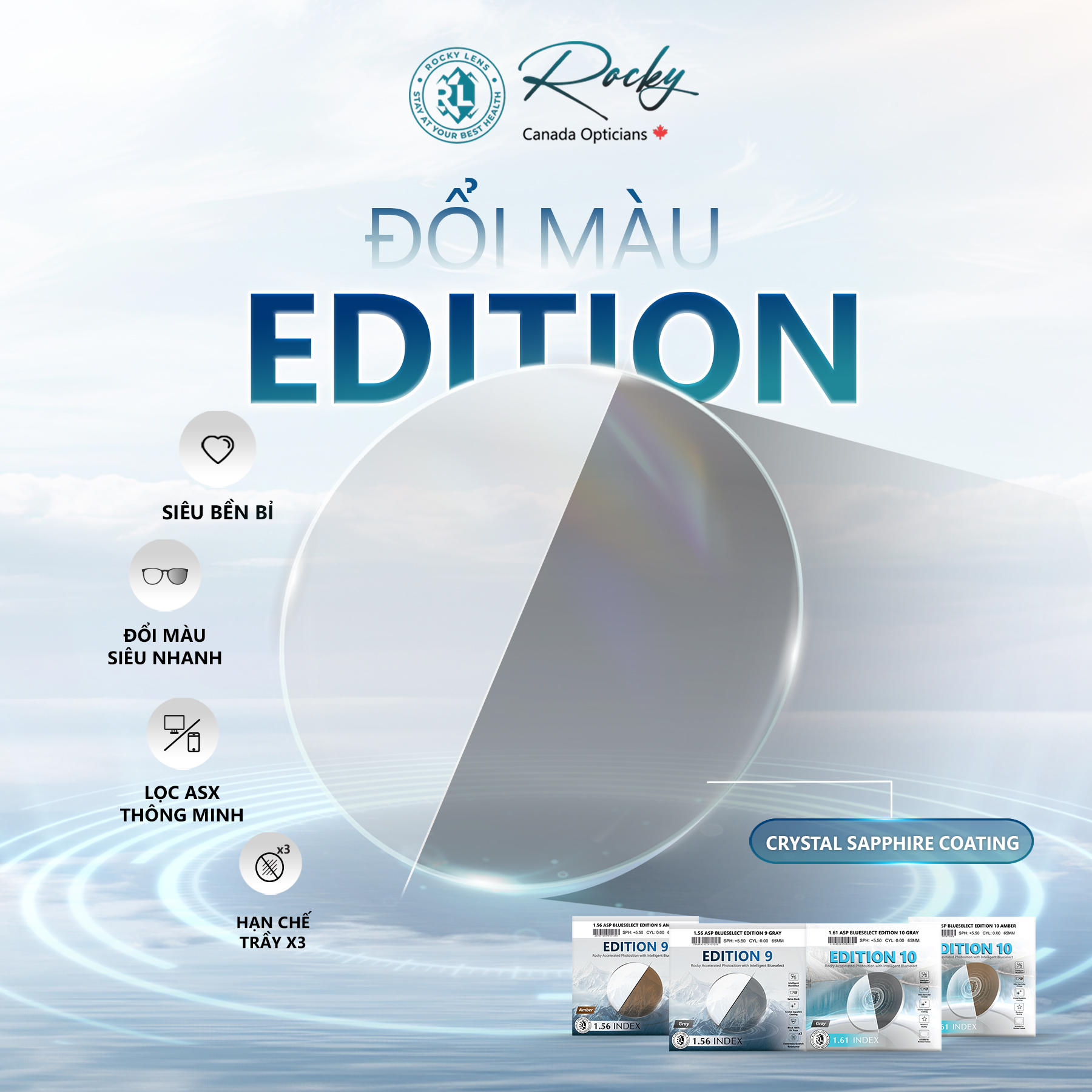 Rocky Edition 10 Đổi Màu 1.61 ASP