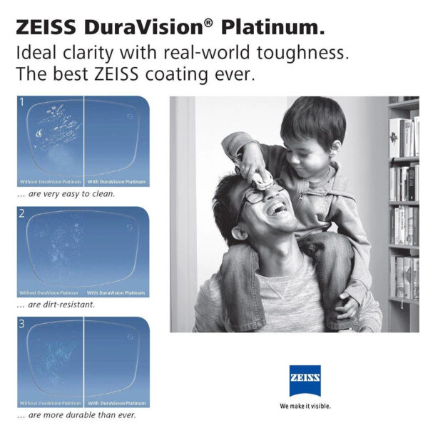 Tròng Kính Zeiss DuraVision Platinum UV