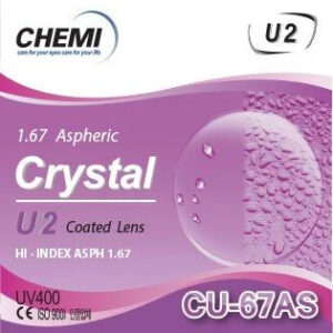 Tròng kính Chemi U2 1.67 ASP