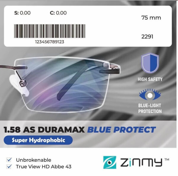 Tròng Kính Zinmy Blue Protect 1.58