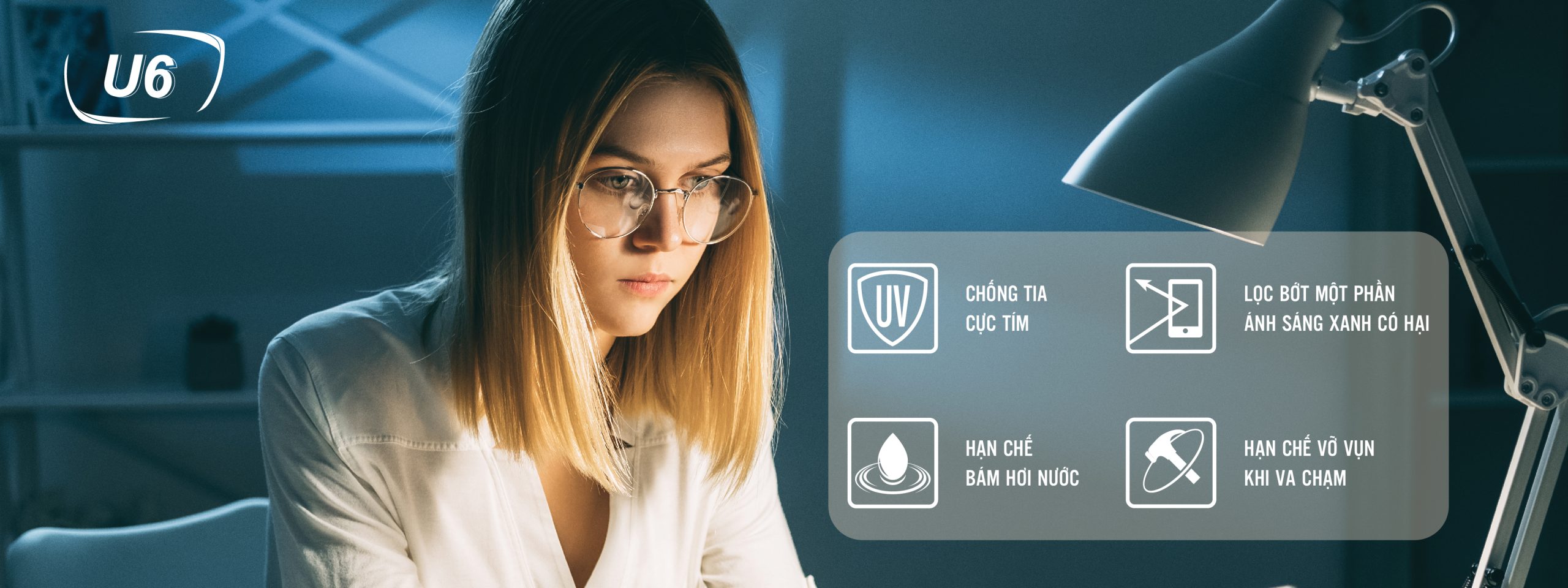 Tròng Kính Chemi 1.74 U6