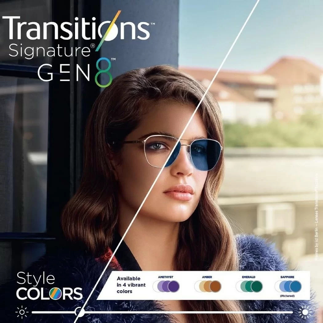 Essilor Transitions Gen 8