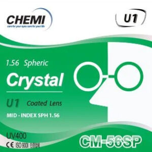 Tròng Kính Chemi Crystal U1 Coated 1.56