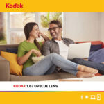 Tròng Kính Kodak UVBlue Lens 1.67