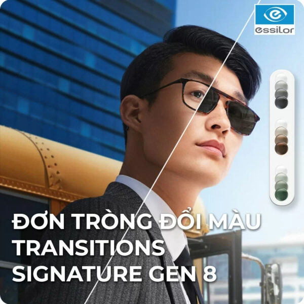 Essilor Crizal Transitions Signature Gen 8