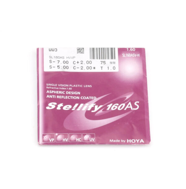 Tròng Kính Mỏng Hoya Stellify 1.60HVP