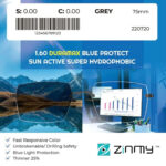 Tròng kính Zinmy Freesight Blue Sun