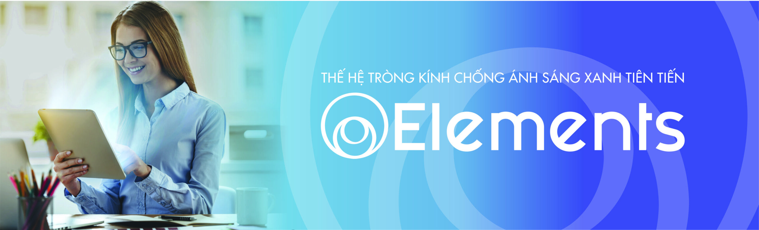 Đơn Tròng Blue UV Cut Elements OSA By Essilor