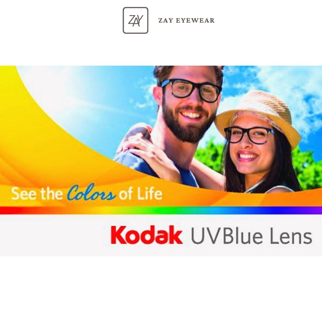 Tròng Kính Kodak UVBlue Lens 1.67