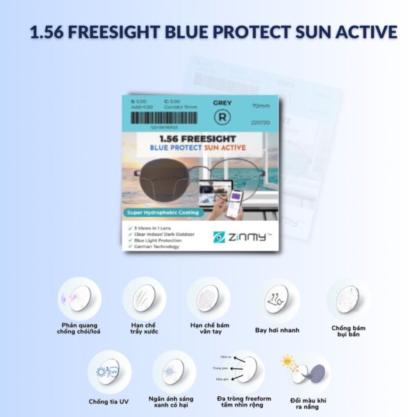 Zinmy Freesight Blue Sun