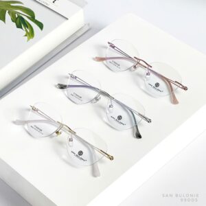 Kính Không Gọng Titanium San Bulonie 99005