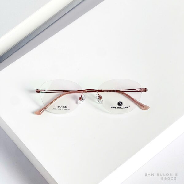 Kính Không Gọng Titanium San Bulonie 99005