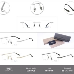 Kính Không Gọng Cadillac C3089GS