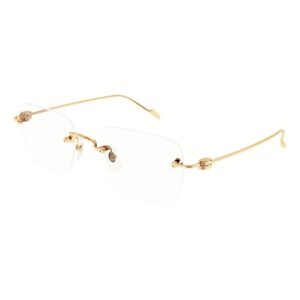 Kính Không Gọng Cartier CT0379O Đúc Vàng Nguyên Khối 18K