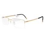 Silhouette L020 Gọng Kính Nửa Khung Mạ Vàng 23KT Gold Plated – Tem Chính Hãng 101