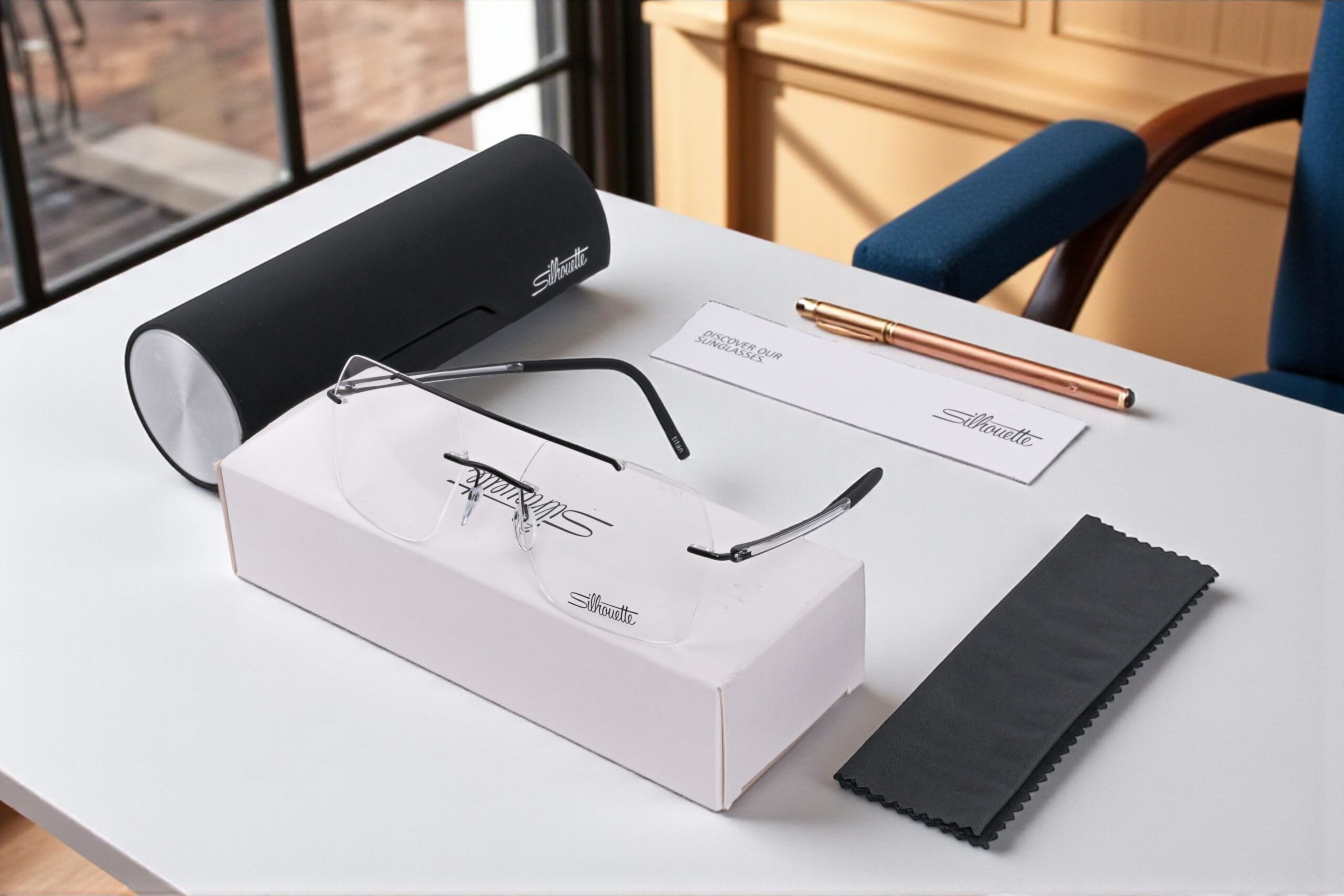 Silhouette The Wave 5567OA Kính Không Gọng - Tem Chính Hãng 101