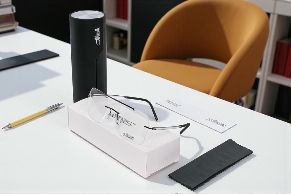 Silhouette The Wave 5567OA Kính Không Gọng - Tem Chính Hãng 101