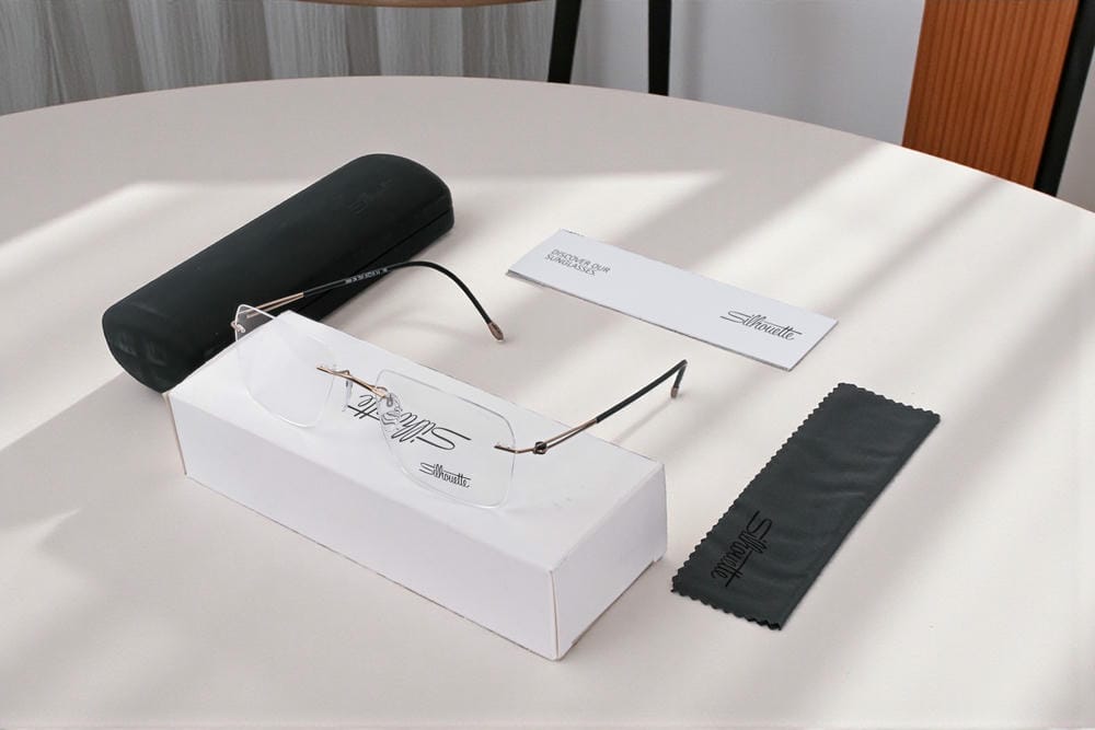 Silhouette Momentum 5569DN Kính Không Gọng Tem Chính Hãng 101
