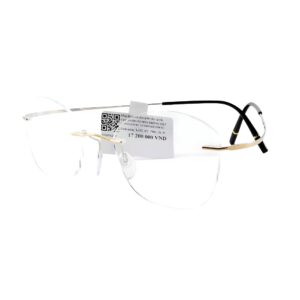 Silhouette L022 EU 7581 Gold Plated Kính Không Gọng Mạ Vàng – Tem Chính Hãng 101