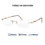 Silhouette L019AP Mạ Vàng 23K Kính Không Gọng