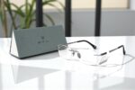 Exfash EF34249JP Kính Không Gọng Titan Nhật  – Tem Chính Hãng 101 - Ảnh 2