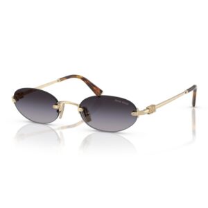 Miu Miu 0MU A54S Kính Mát Oval Không Gọng – Tem Chính Hãng Luxottica