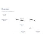 Gọng Kính Không Viền Oakley Wingfold evs 0OX5115 – Tem Chính Hãng Luxottica