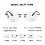 Kính Không Gọng Police VPLR09K – Tem Chính Hãng 101