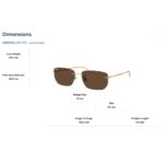 Kính Mát Không Gọng Ray-Ban 0RB3768 - Tem Chính Hãng Luxottica